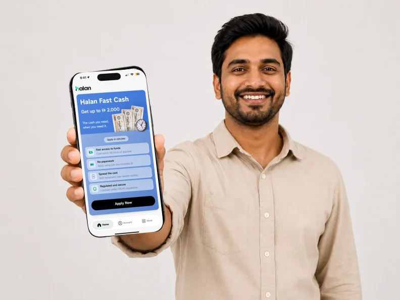 Happy Halan Fast Cash customer